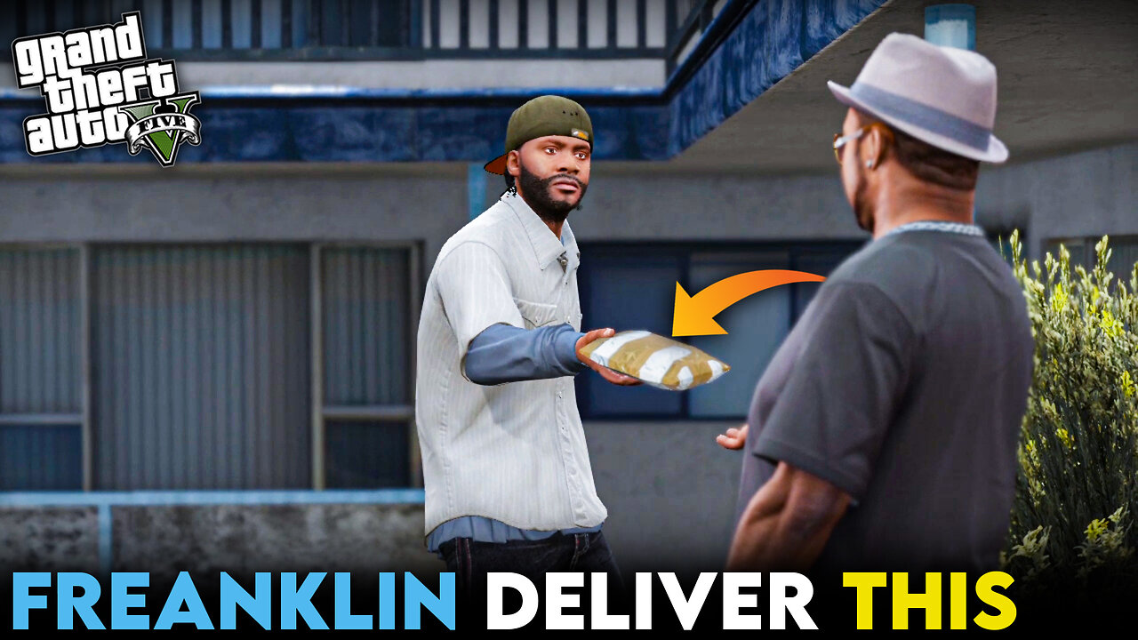 FRANKLIN DELIVER THIS PACKET I GTAV GAMEPLAY