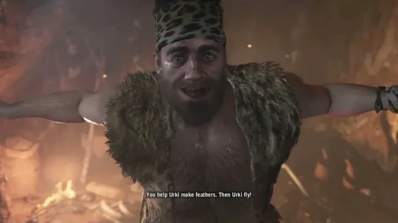 FARCRY PRIMAL Helping Urki to fly