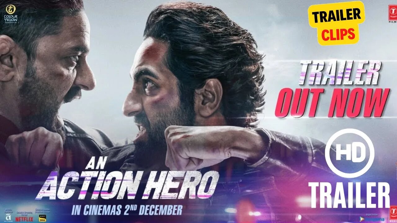 An Action Hero "एक एक्शन हीरो" (Official Trailer) Ayushmann Khurrana