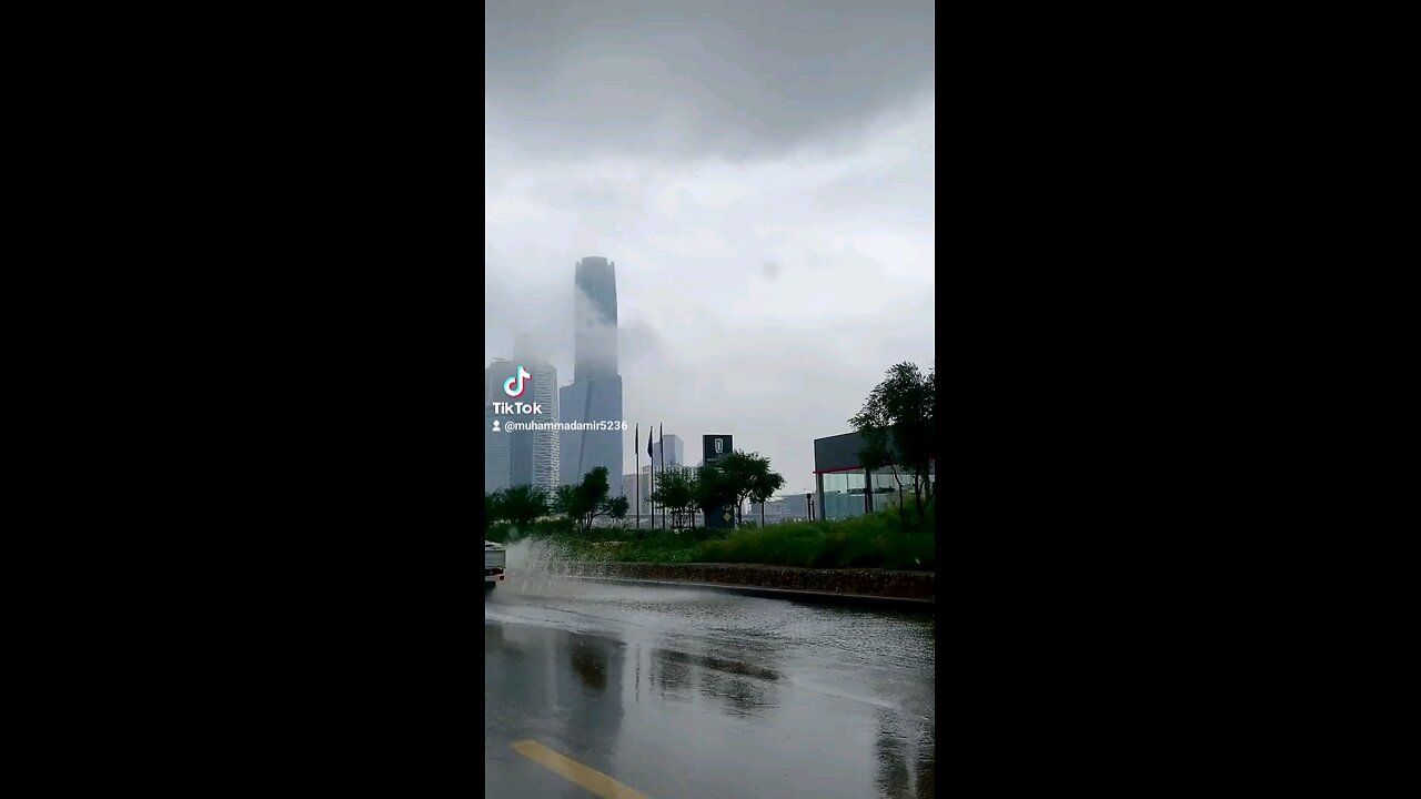 Raining 🌧 ☔️ ⛈️ 🌧 Day Riyadh