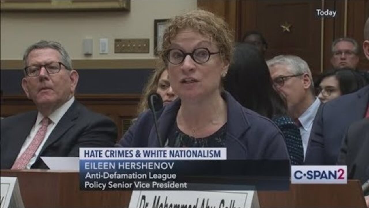 House Hearings on White Natio ... er ... Censorship