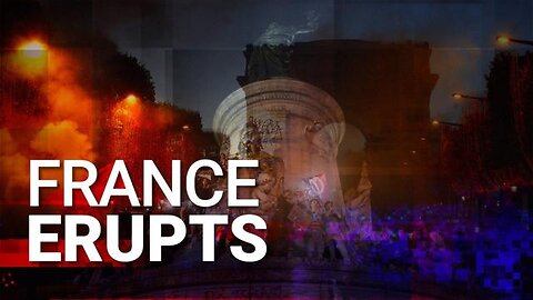 FRANCE ERUPTS: Left threaten democracy amid Marine Le Pen's election victory - SKY