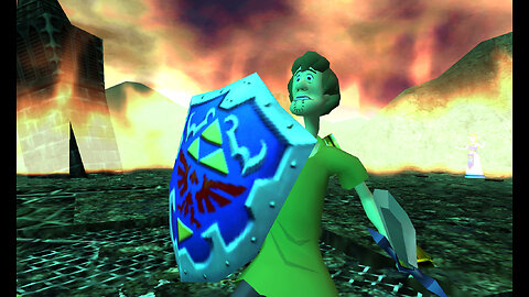 ZELDA OCARINA OF TIME 3D - THE ADVENTURES OF SHAGGY