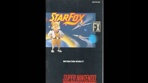 Star Fox (video game) - Game Manual (SNES) (Instruction Booklet)