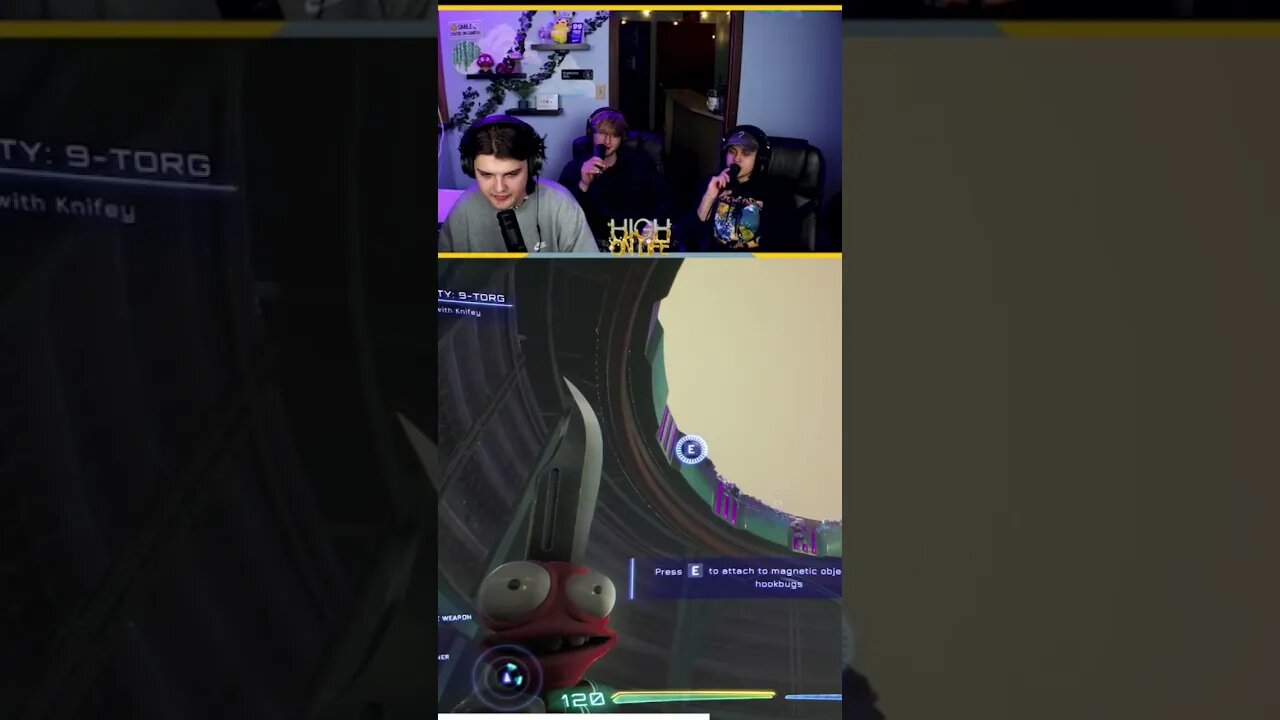 Crazy Knife #shorts #highonlife #gaming #funny #memes #meme #funnymoments