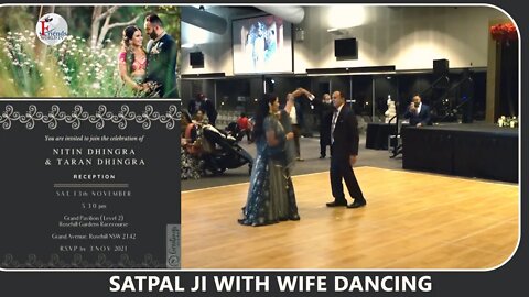 Satpal Ji With Wife Dancing