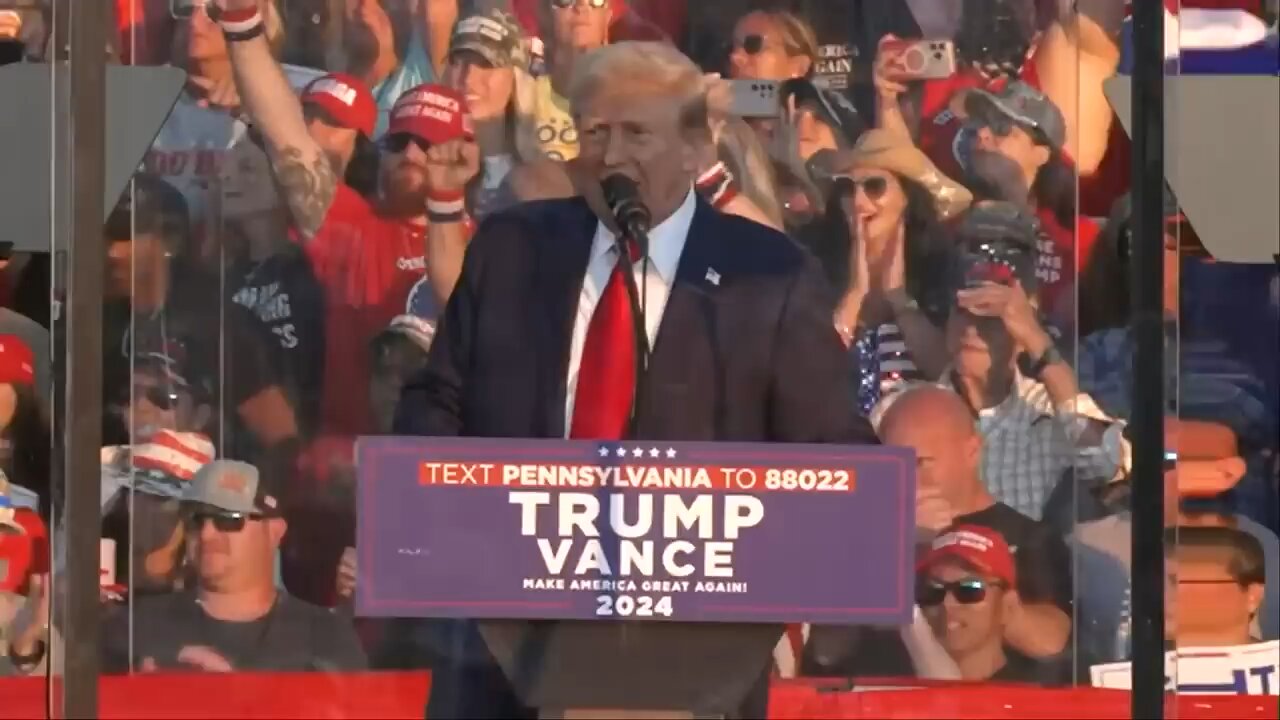 Elon Musk at Trump rally in Butler, PA: FULL SPEECH