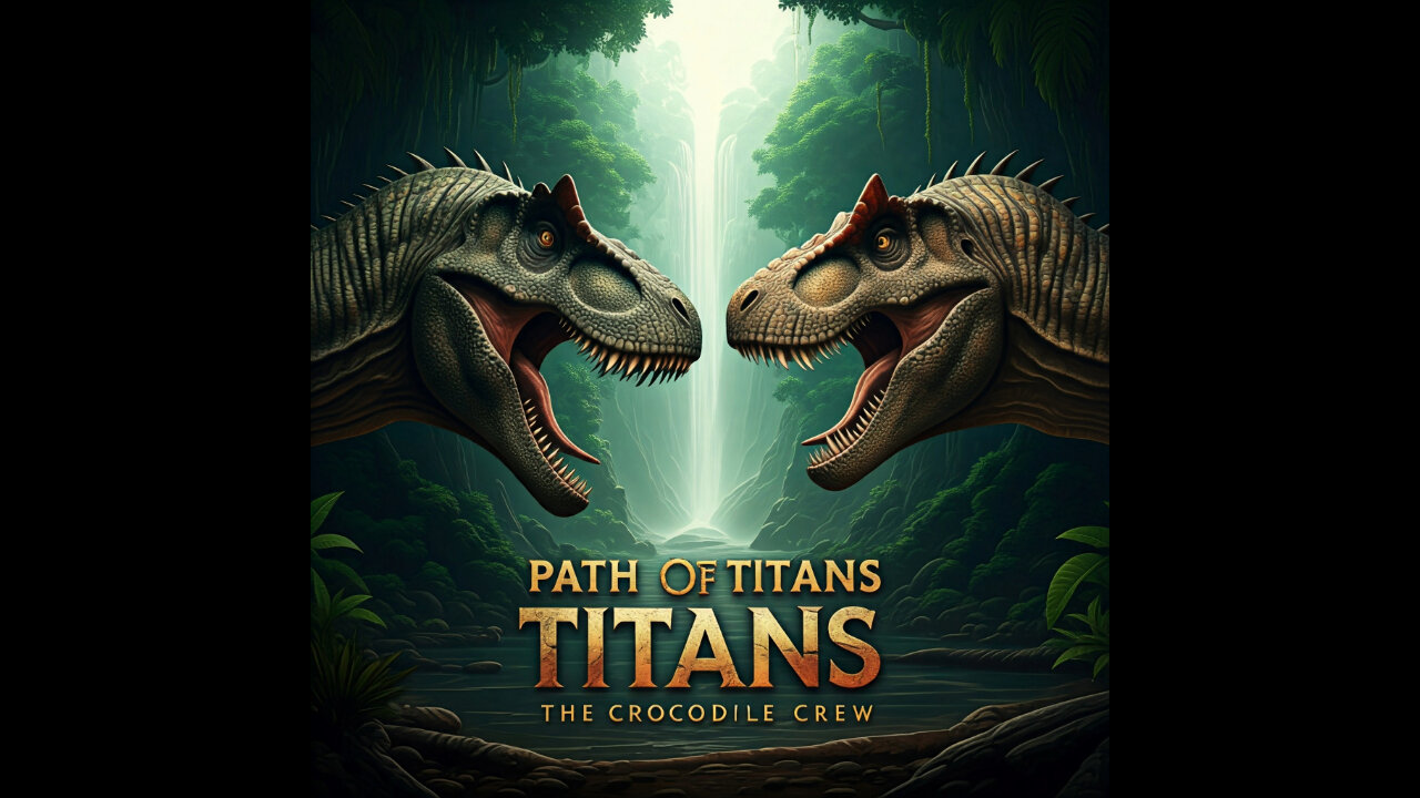 Path Of Titans🔥 The Crocodile Crew🔥