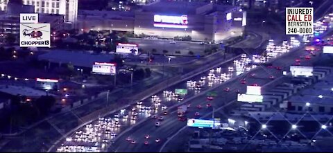 TRAFFIC ALERT: I-15 near Sahara backups in both directions