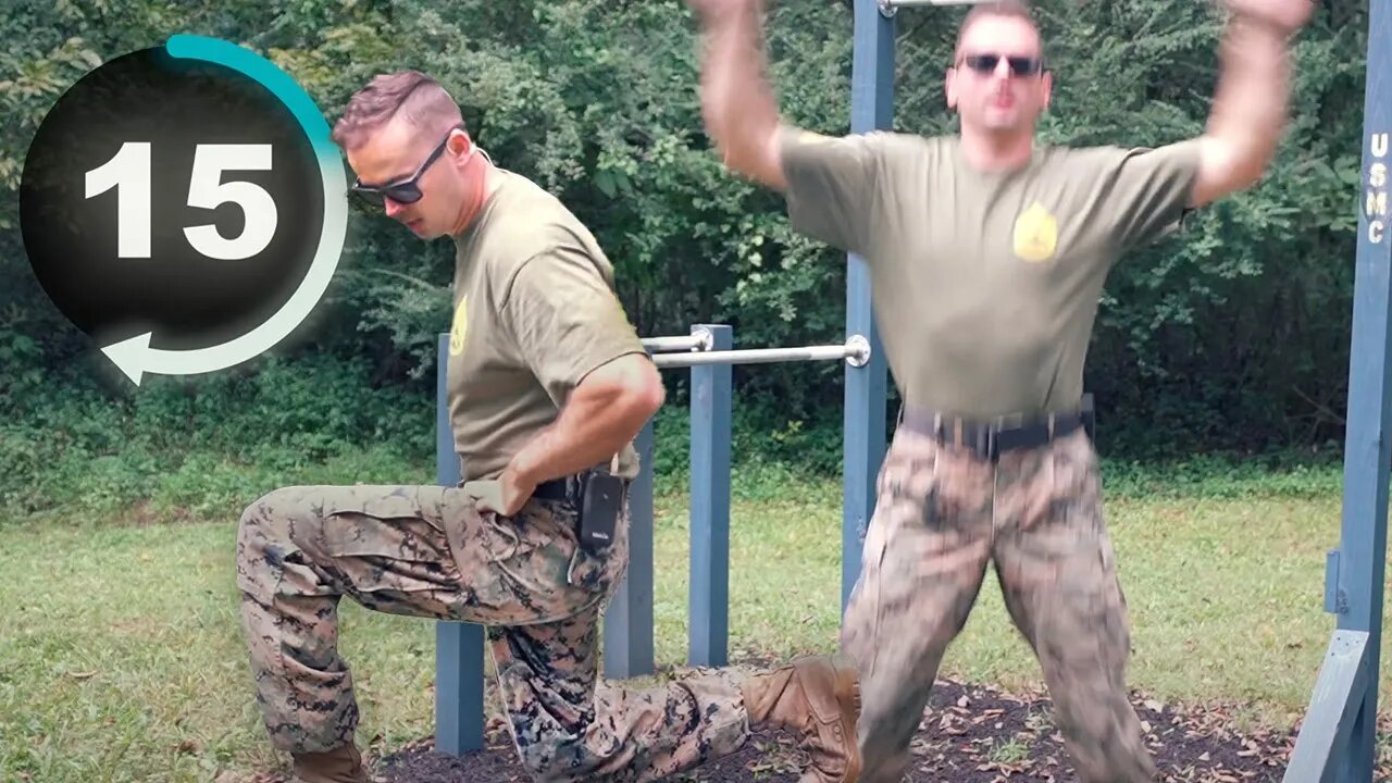 USMC Bootcamp Prep Challenge Workout | 10 Minutes