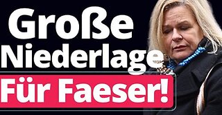 Sensation gegen linksradikale Antifa SPD Stasi Nancy Faeser vor Gericht!