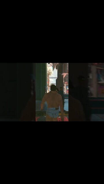 Hotpants & Humor: Ein unvergesslicher Moment in Night City #Cyberpunk20770 #Gaming #Shorts