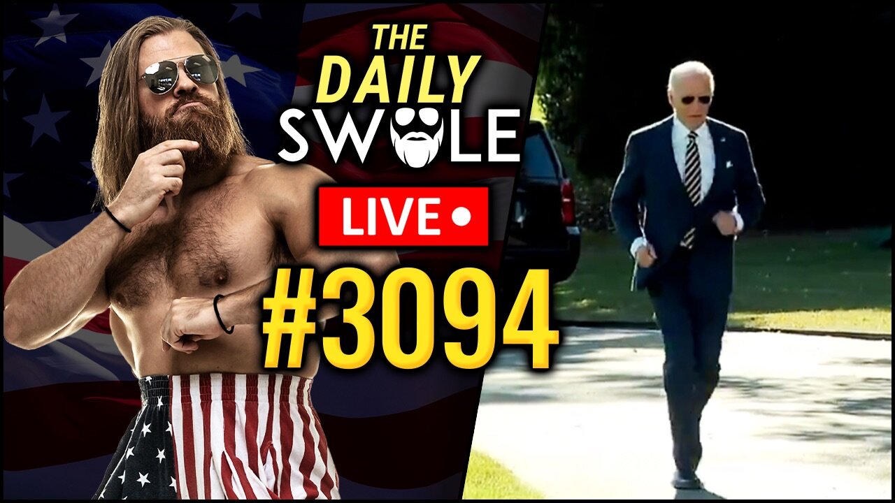 Dumbbell Curls, Running Biden & OVERTIME | The Daily Swole Podcast #3094