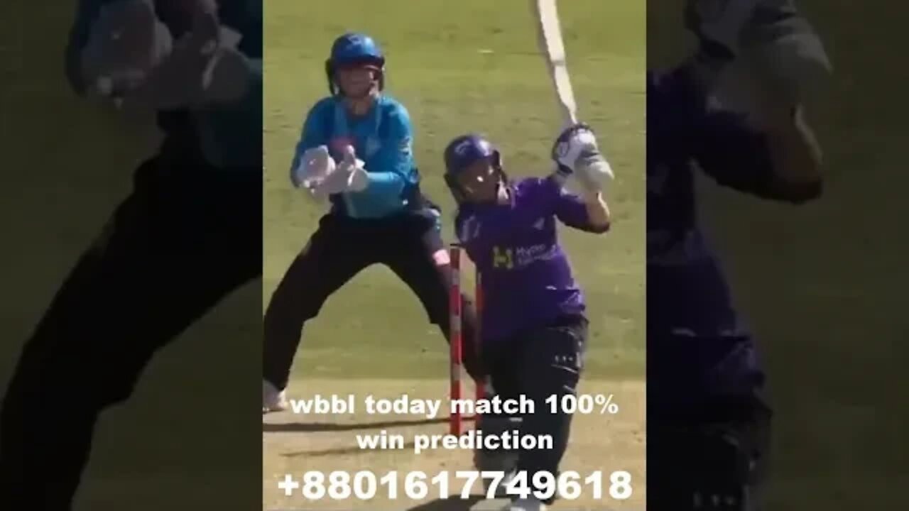 Brisbane Heat Women vs Hobart Hurricanes Women 100% match win report ,match prediction