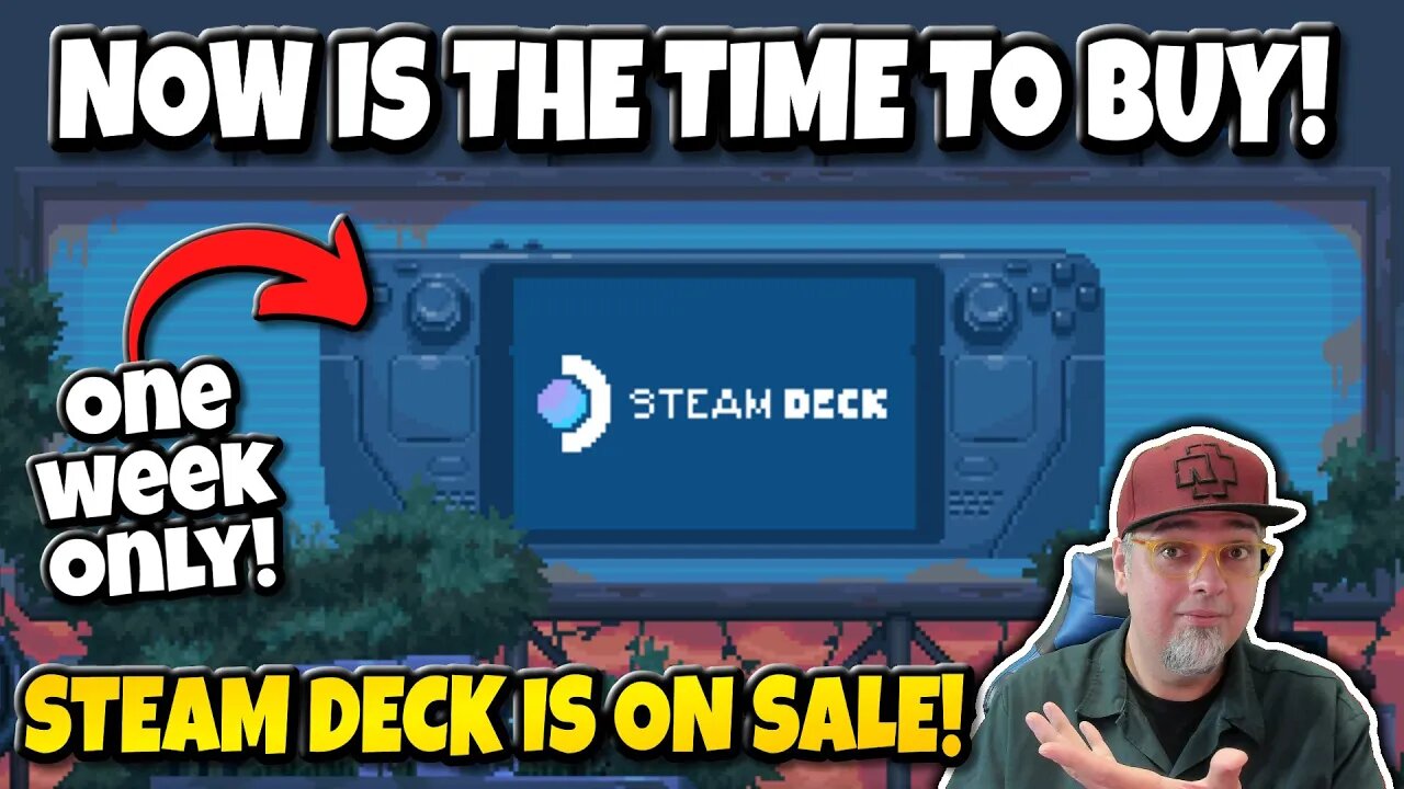 My FAVORITE RETRO Emulation Handheld Is On SALE! Valve Steam Deck Marked DOWN For ONE WEEK!