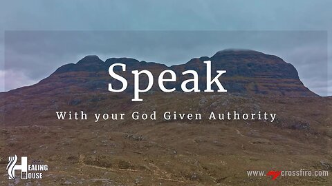 Speak (11 am Service) | Crossfire Healing House