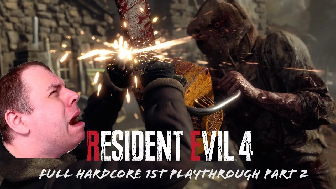 RE4 Remake Hardcore 1st Playthrough Part 2