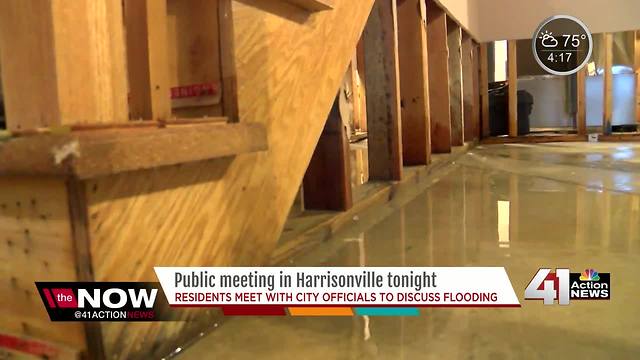 Public meeting on Harrisonville flooding tonight
