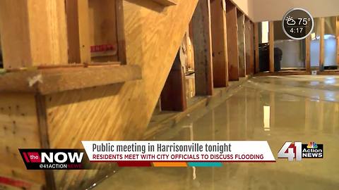 Public meeting on Harrisonville flooding tonight