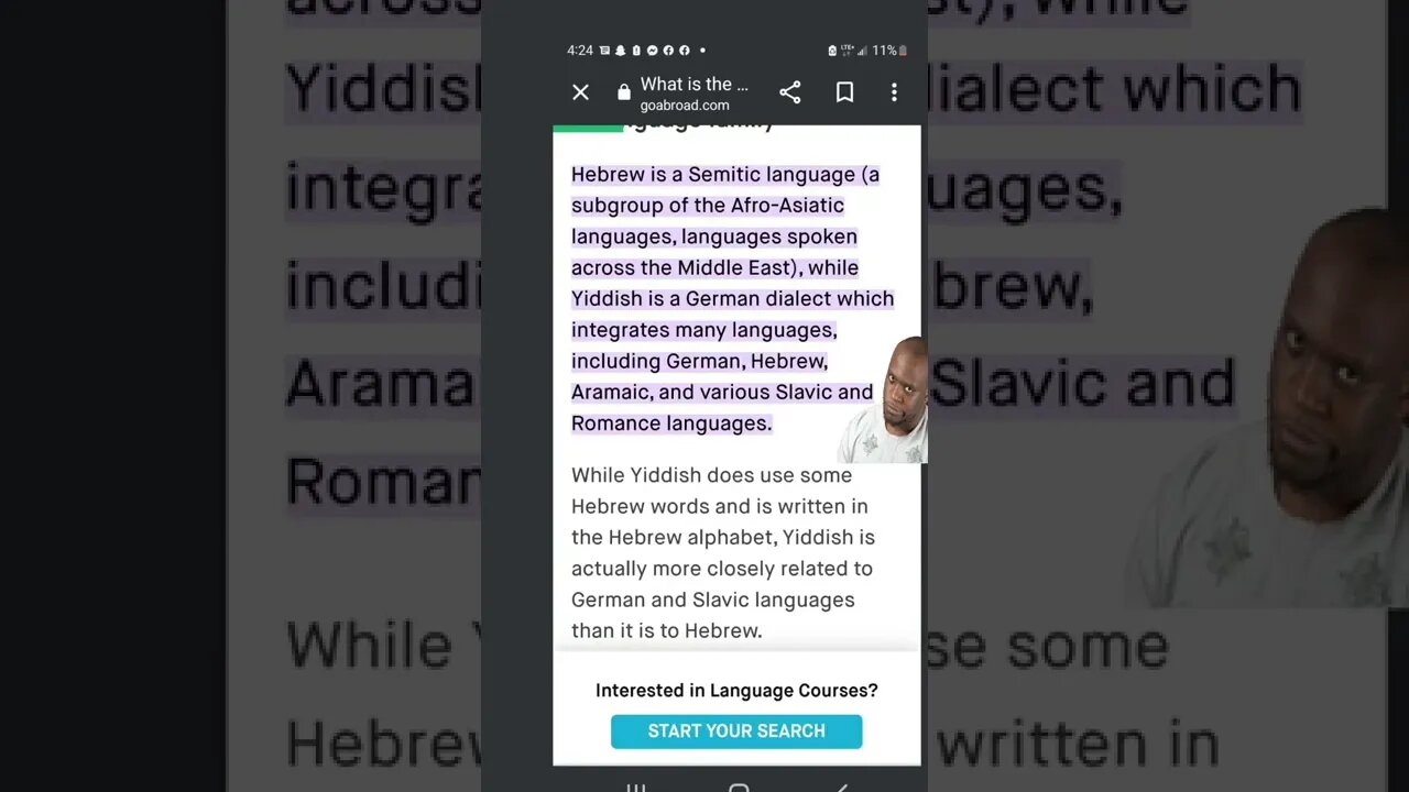 People cannot be seperated from their language.Shemetic people should not speak a Germanic language.