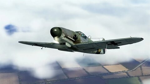 Bf109K-4 Vs Tempest (IL-2 Bodenplatte)