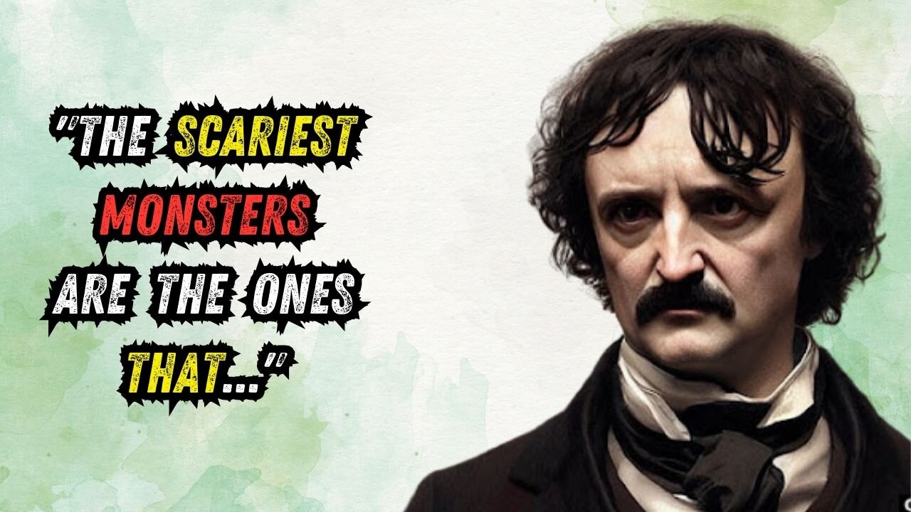 STOP Ignoring the Beauty in Darkness | Discover Edgar Allan Poe's Most Haunting Quotes