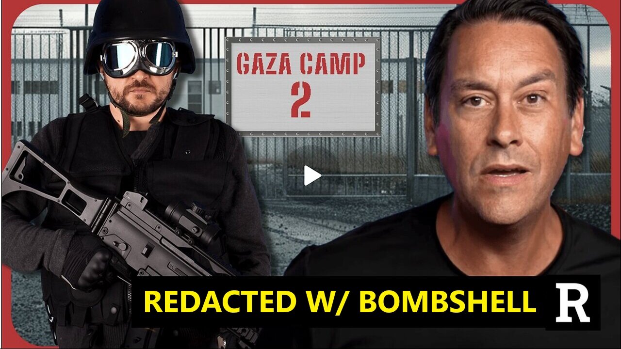 REDACTED W/ BOMBSHELL! CIA running concentration camps in Gaza, new plans reveal.