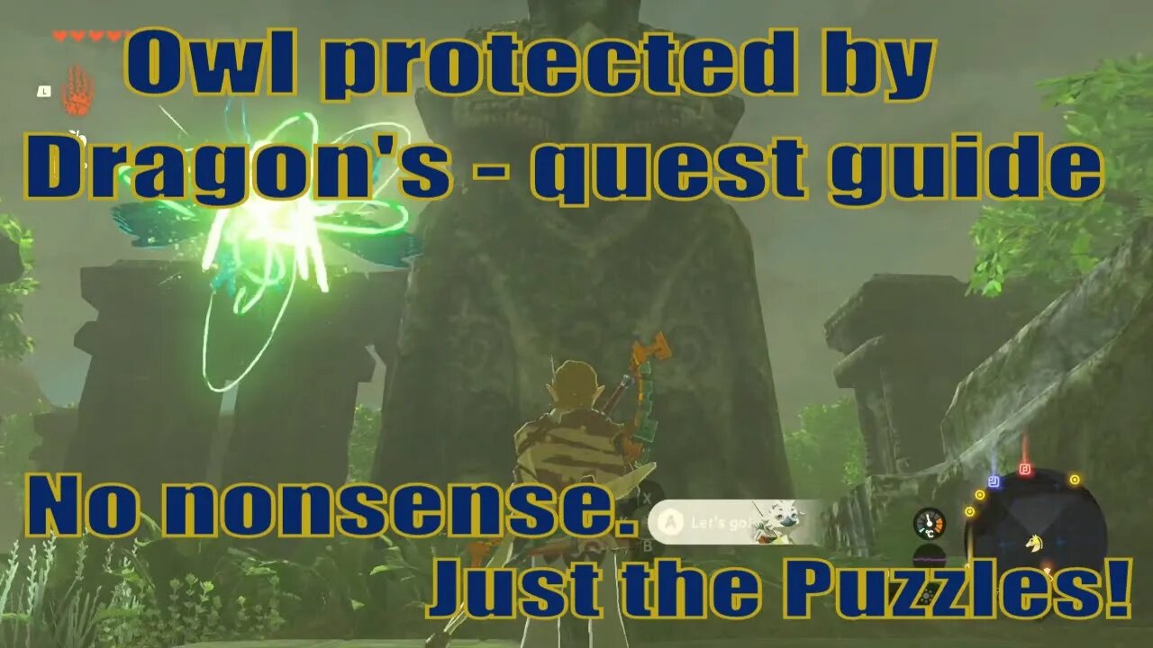 The Owl Protected by the Dragons quest guide - Thyphlo Ruins | Zelda TOTK