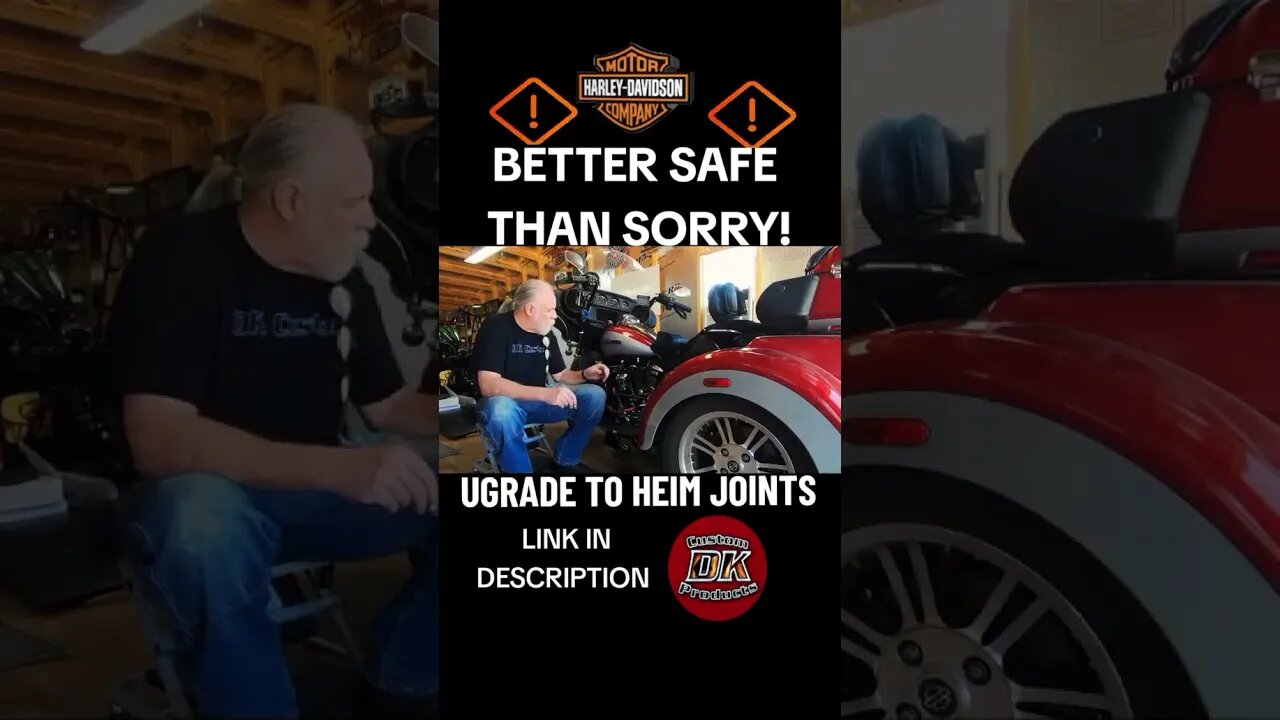 ⚠️UPGRADE YOUR HARLEY W/ HEIM JOINTS! #shorts