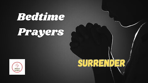 Sleep Well: Bedtime Devotion with Prayer