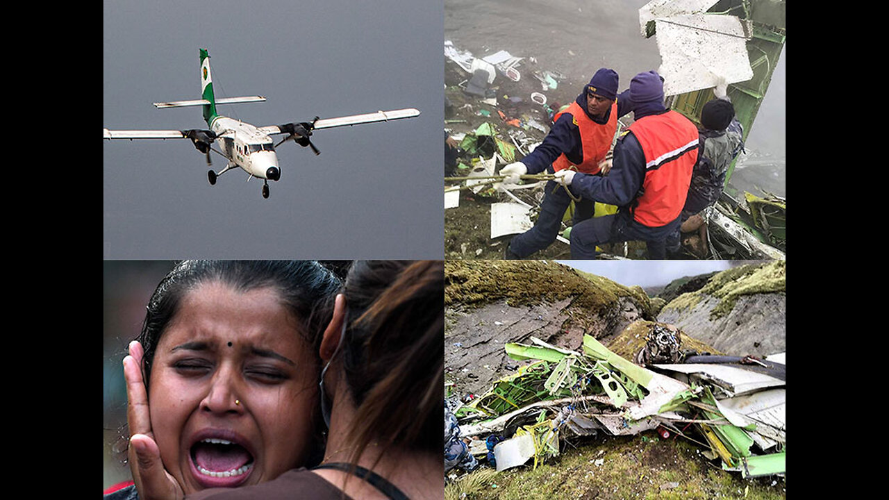 Live plane crash in Nepal 2024 all passengers dead live video