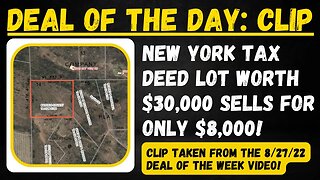 5-Acre Tax Deed Lot sells for $8,000! Buy Land and Sale for Profit, Auction Review...