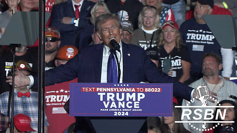 FULL SPEECH: President Trump Holds a Rally in Latrobe, PA - 10/19/24