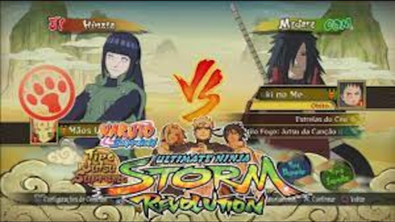 Naruto Storm: Hinata and Naruto Vs Madara and Obito