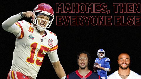 Taking a look at The Athletic's NFL Quarterback Tiers 2024