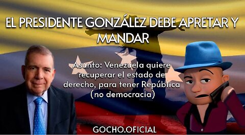 [02SEP2024] EL PRESIDENTE GONZÁLEZ DEBE APRETAR Y MANDAR [GOCHO.OFICIAL]