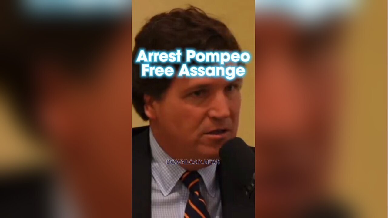 Tucker Carlson: Arrest Pompeo For Trying To Murder Assange - 12/1/23