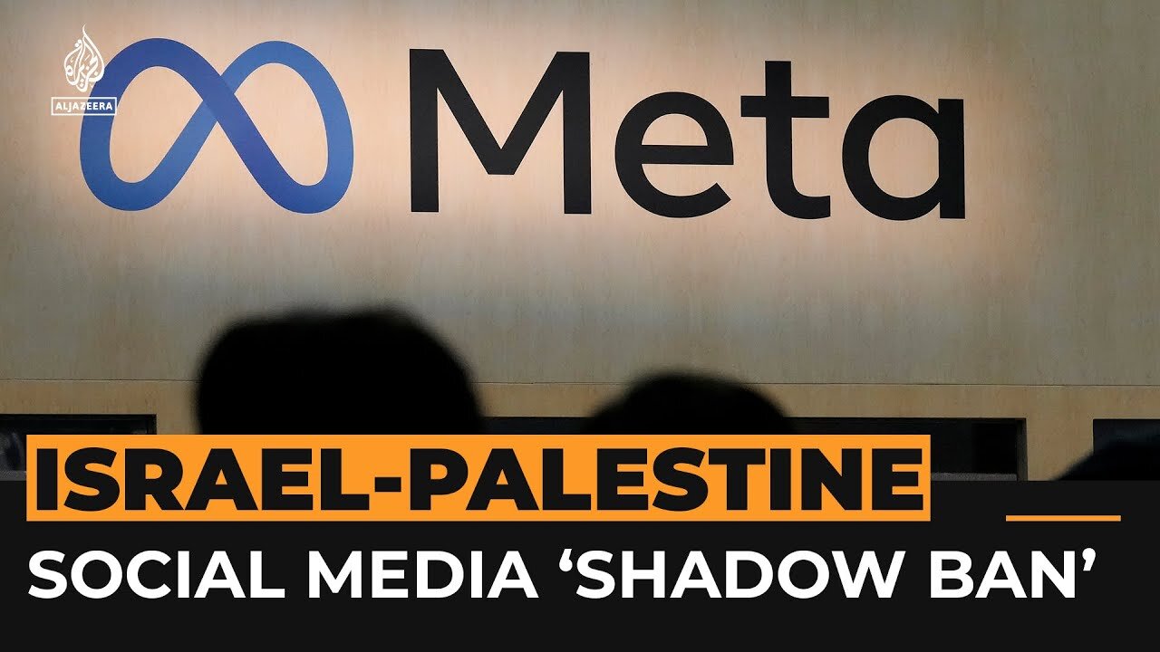 Palestinian social media users 'shadow banned' over content | Al Jazeera Newsfeed