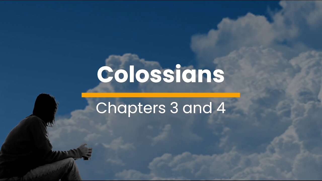 Colossians 3 & 4 - December 2 (Day 336)