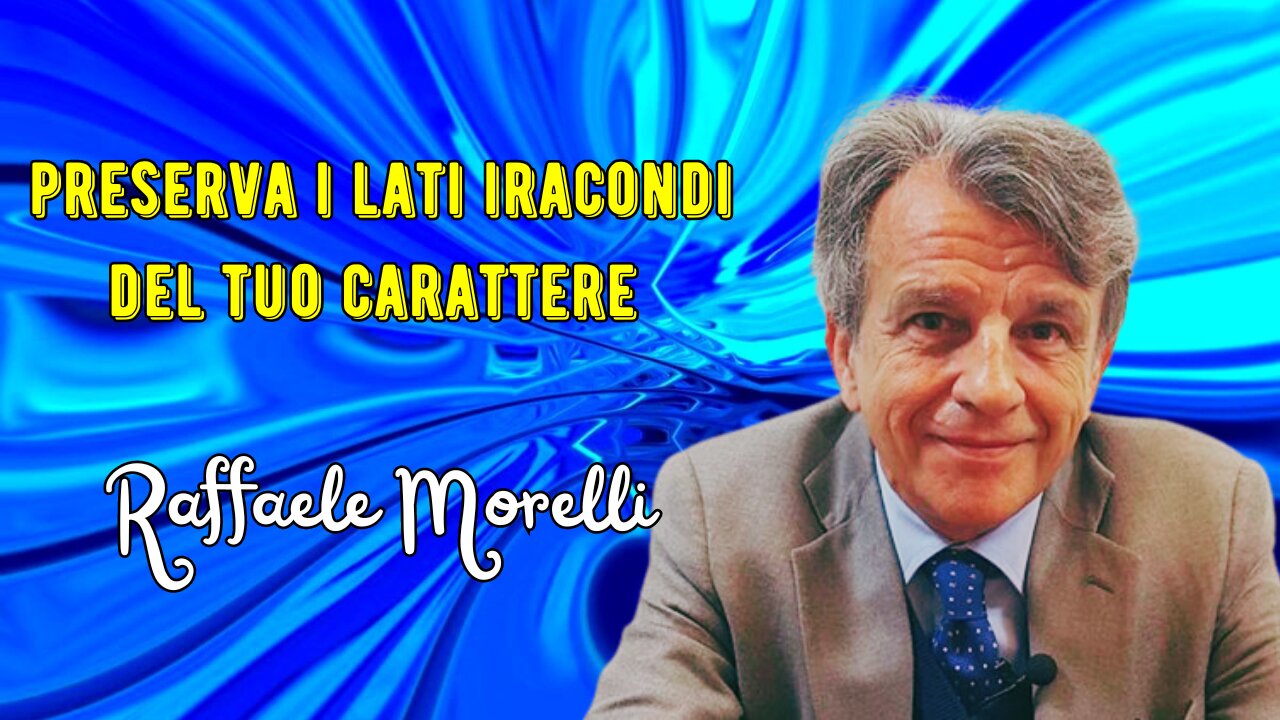 Morelli: “Ho notato che i pazienti che mantengono il loro lato iracondo non ingrassano”