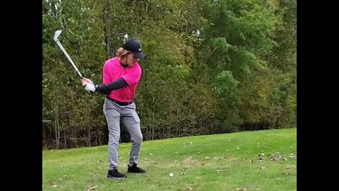 Golfing in slow-motion