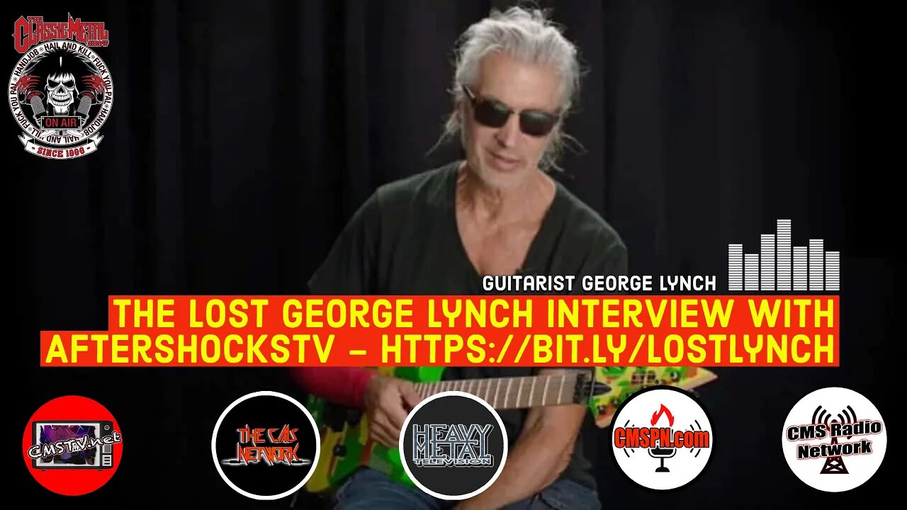 AS | George Lynch Talks About The Riffs On Lynch/Pilson's "Ever Higher"