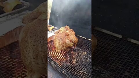 grillin chicken with cajun seasoning