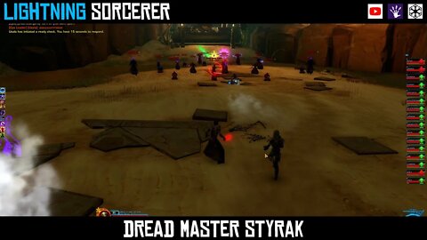 Star Wars the Old Republic | Lightning Sorcerer PvE Gameplay | Dread Master Styrak #SWTOR