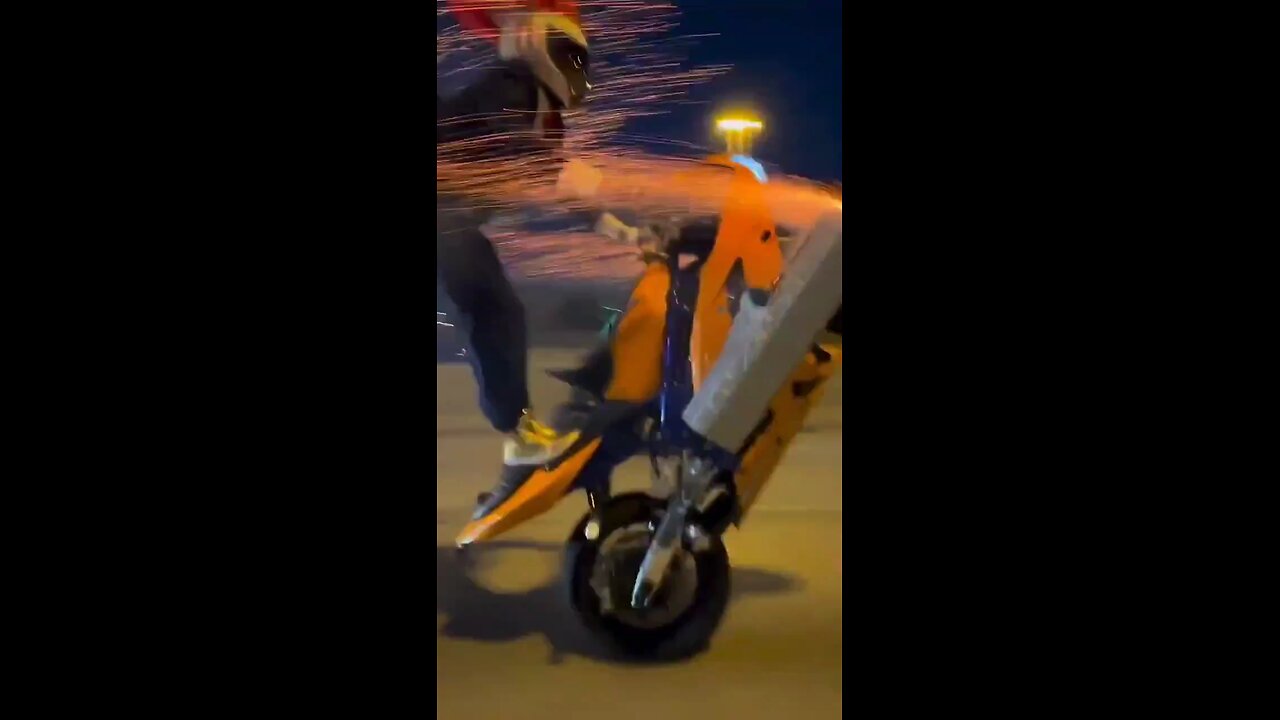 Motorcycle fireworks