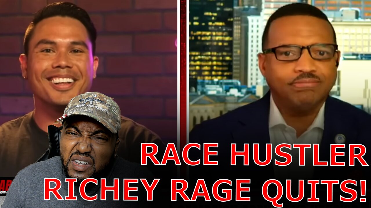 Rashad Richey RAGE Quits Debate After He Humiliates Himself As Gotchu Question BACKFIRES!