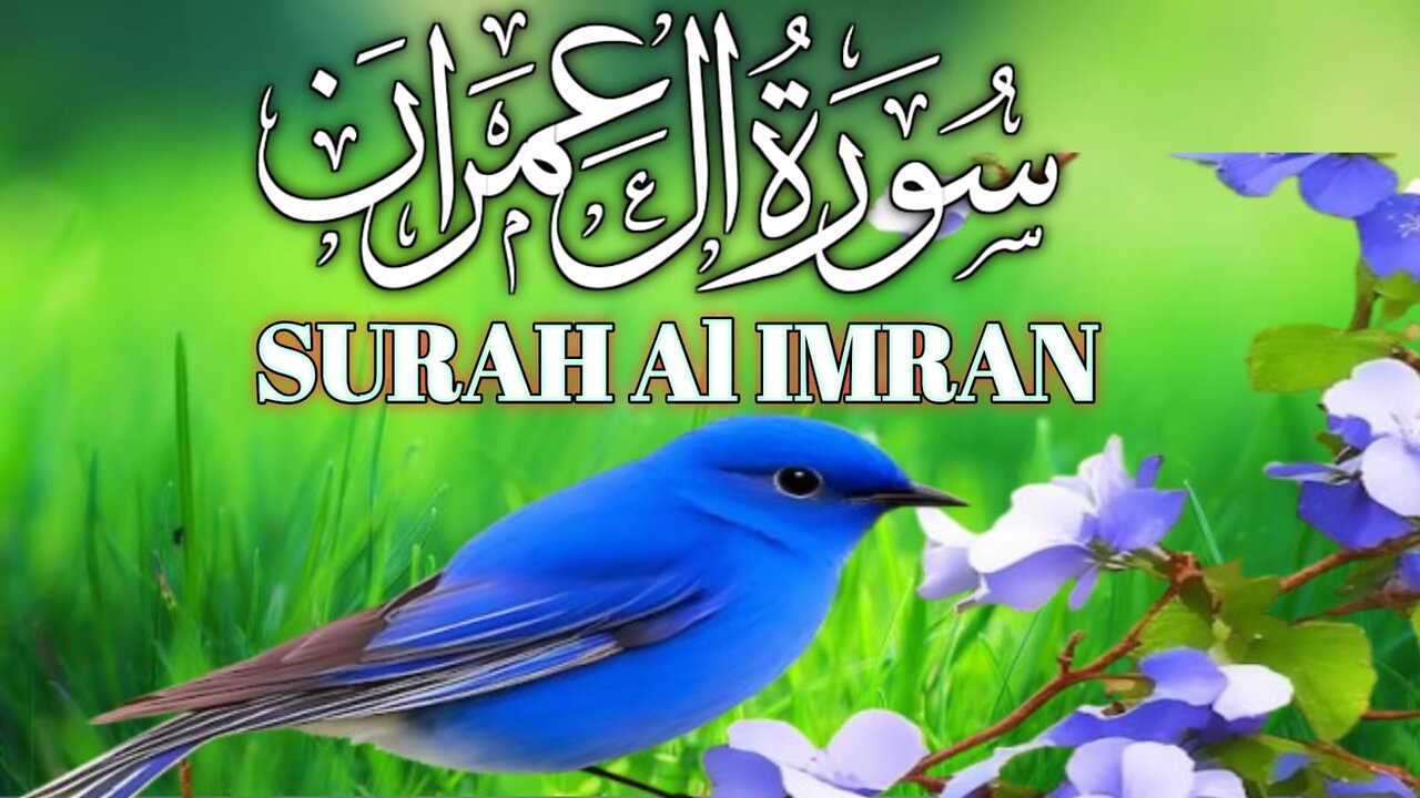 Surah Al-Imran سورۃ آل عمرن - This VOICE will MELT your HEART إن شاء الله