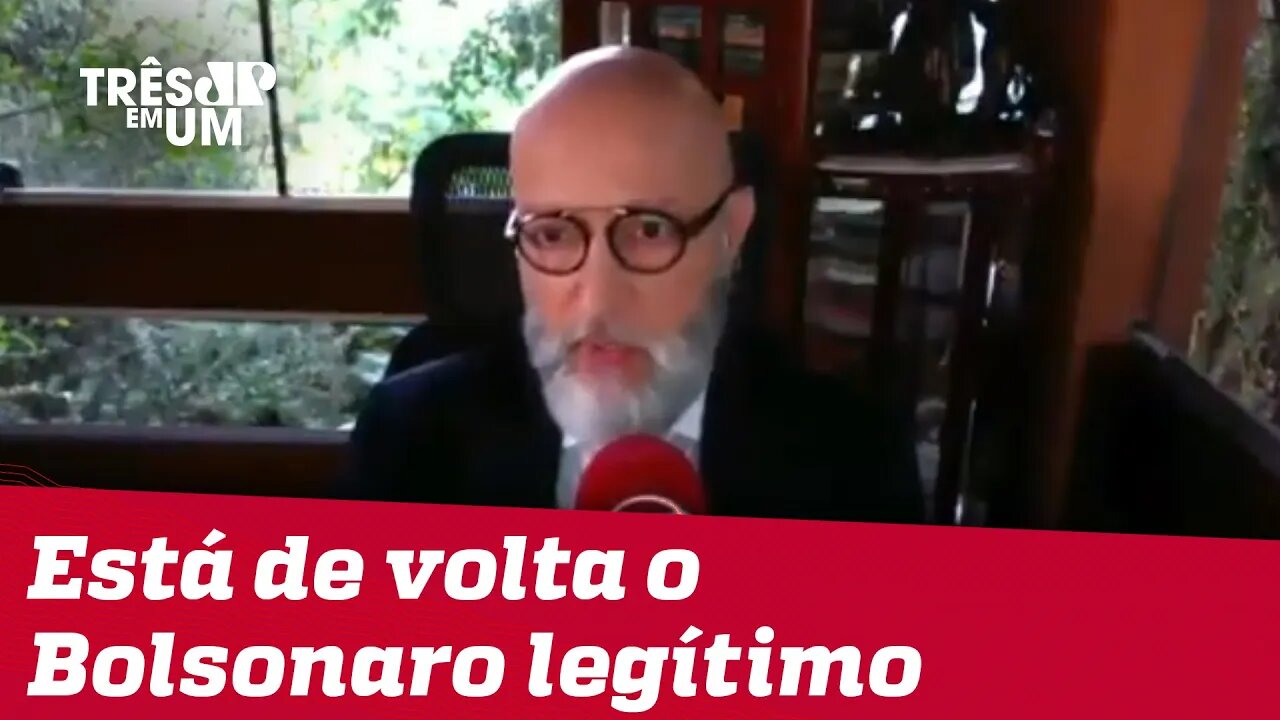 Destempero de domingo tranquilizou os admiradores do mito | Josias de Souza