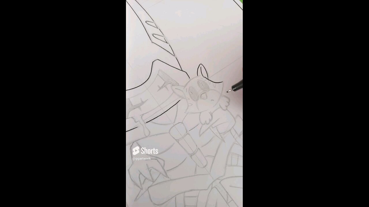 ALIEN! (Big Chap & Jonesy) Cartoon Chibi Drawing