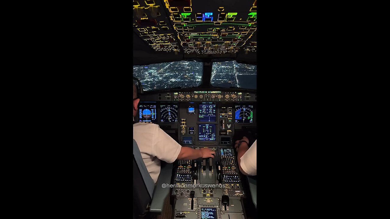 Flying tack of landing